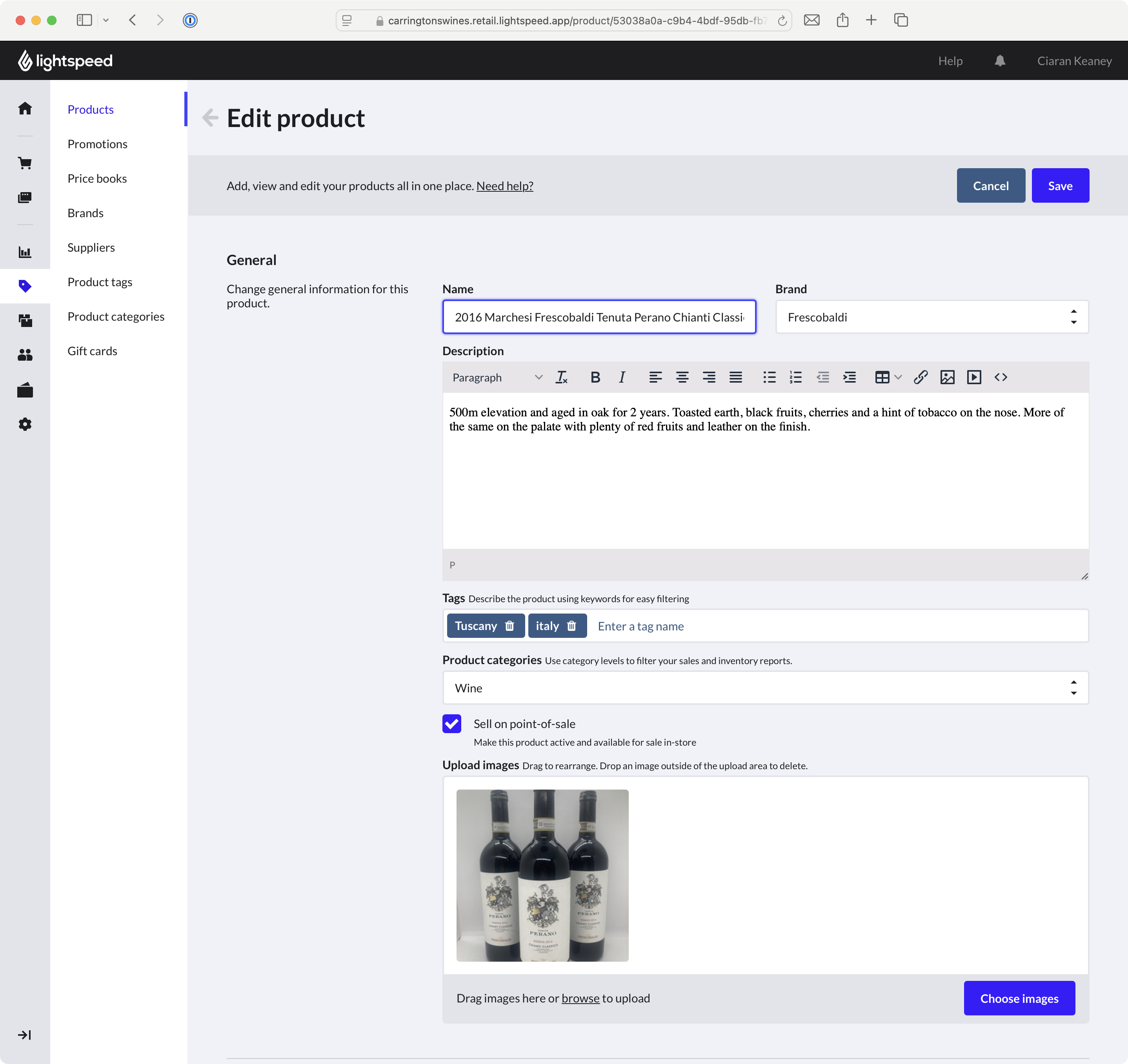 Carringtons Wines — Lightspeed-woocommerce2
